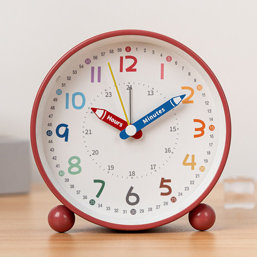 儿童学习学生小闹钟时钟