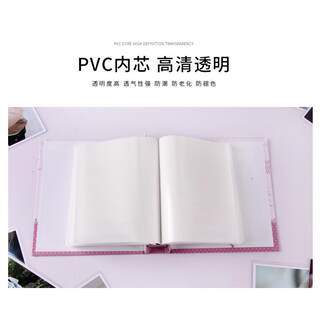 相册影集大容量6寸7寸8寸插页式家庭儿童纪念册盒装竖版过塑100张