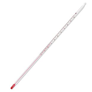 红水温度计玻璃棒温度表水温计测水温家用大棚养殖实验室工业用