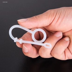 茶具配件玻璃茶壶绳防摔绳盖绳子杯盖硅胶上档次防掉盖配绳茶杯绳