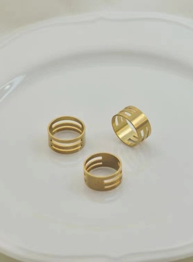 开圈戒指黄铜不锈钢戒指圈DIY手工活工具口圈合圈挂圈开合器饰品
