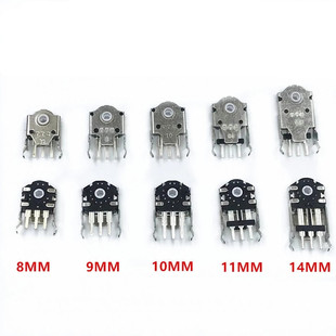 TTC银轮8/9/10/11/14MM白芯GPX鼠标滚轮编码器蝰蛇 金环蛇GPW无线