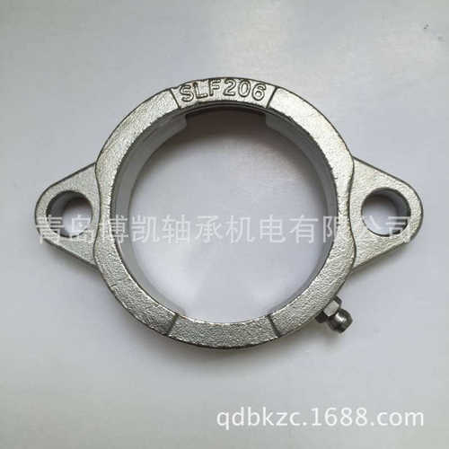 不锈钢304材质菱形短脚轴承座SLF204不易生锈