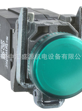 XB4BV33=ZB4BV3+ZB4BV03绿色110VAC指示灯22mm圆形指示灯XB4BV33