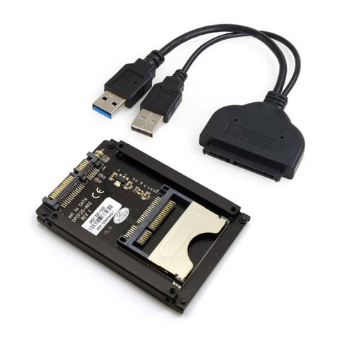 相机USB 3.0转CFast SATA台式机存储转接卡 高速CFast读卡器读卡