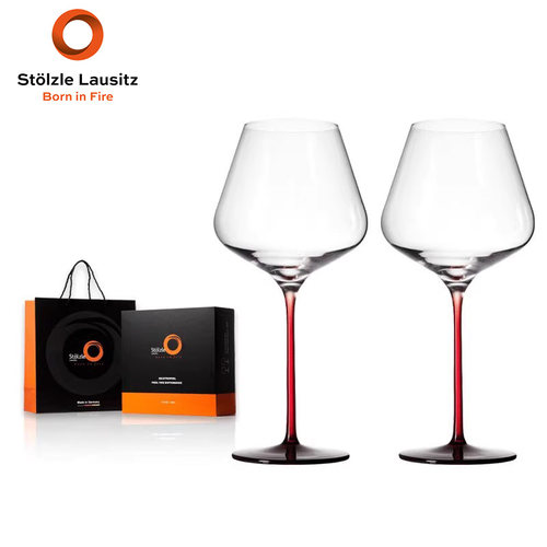 stolzle水晶玻璃红酒杯轻奢礼盒