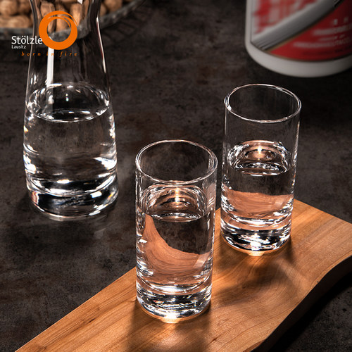 索雅特水晶烈酒杯白酒杯套装家用