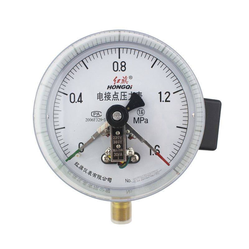 德国合创红旗仪表 YXC-150 磁助式电接点压力表 0-1.6MPA 真空表,五金/工具,压力表,淘宝优惠券,粉丝福利购,淘宝优惠卷
