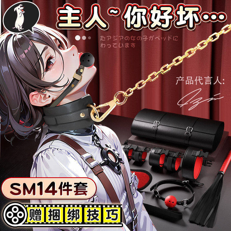 成人大尺度情趣用品sm调教套装强制捆绑束缚塞口夫妻房事助爱合欢