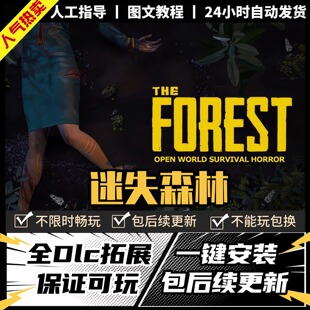 森林1 迷失森林 中文版 全DLC PC电脑单机游戏 Steam 包更新