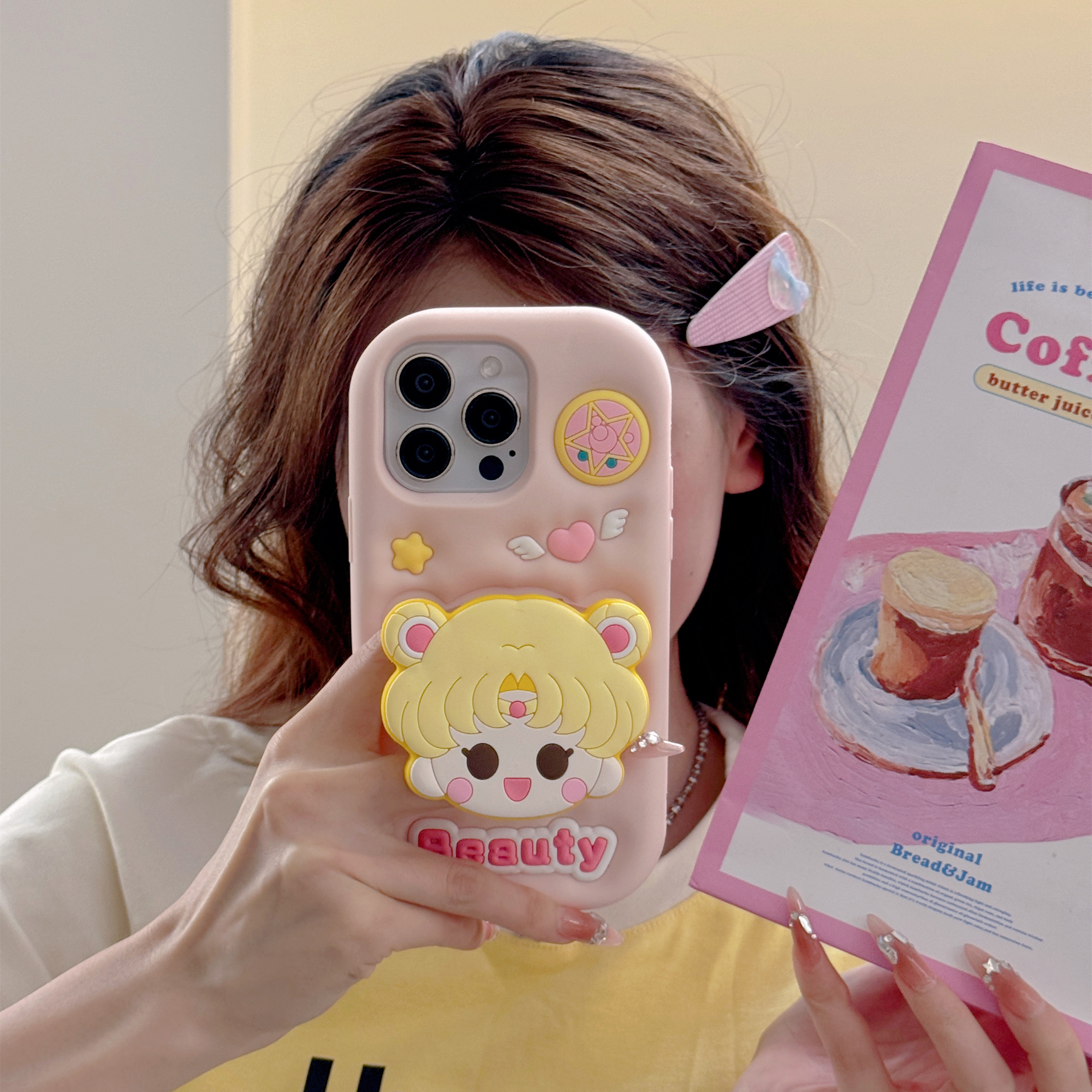 日本卡通美少女战士笑脸17手机壳