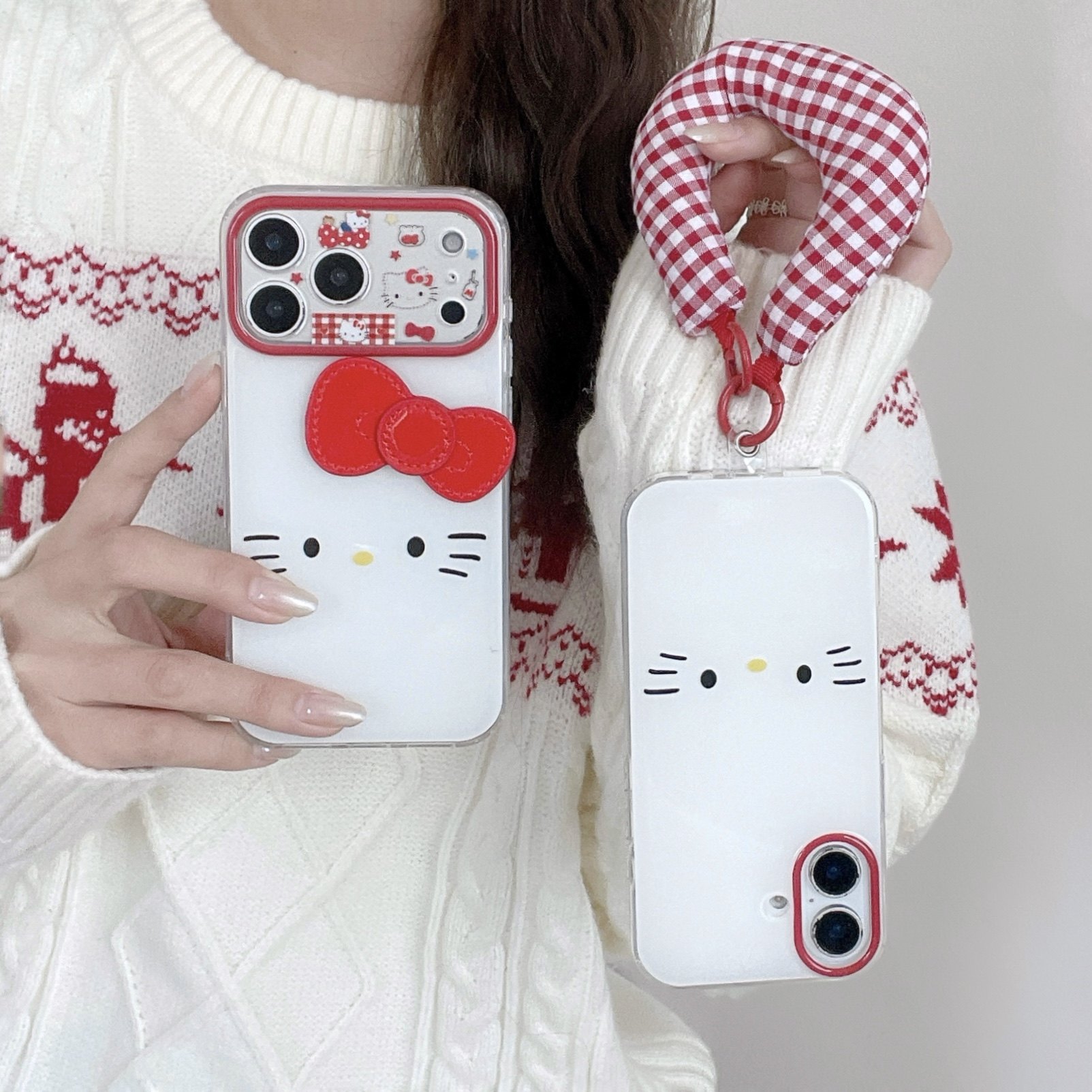 简约HelloKitty可爱KT猫适用苹果17手机壳iPhone16ProMax软壳全包镜头少女风14/15PM保护套i17外壳凯蒂猫13新,3C数码配件,手机保护套/壳,淘宝优惠券,粉丝福利购,淘宝优惠卷