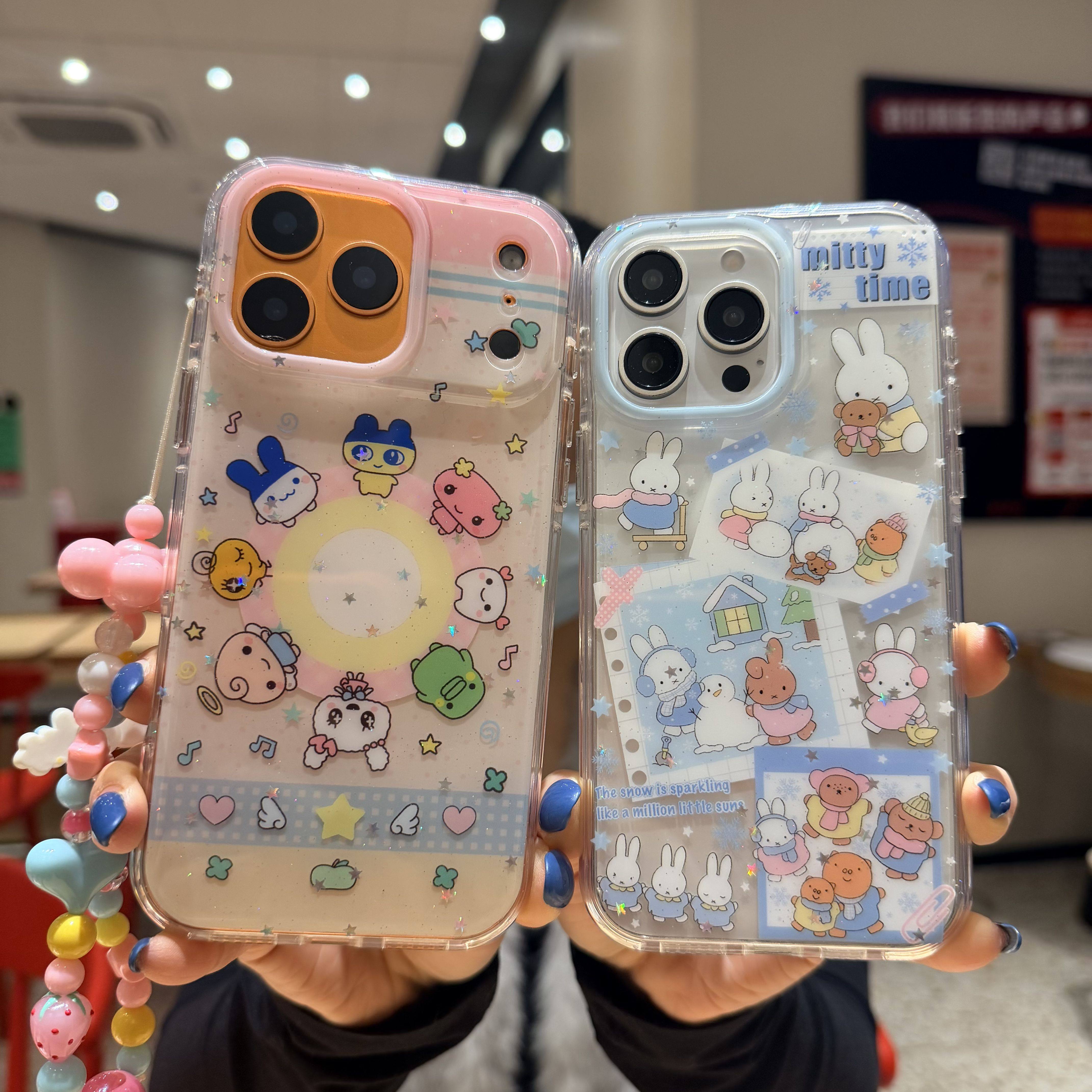 三丽鸥可爱米菲兔小兔子卡通适用iPhone17手机壳防摔全包15苹果16promax软壳甜心吉呆萌17pro保护套i14外壳13