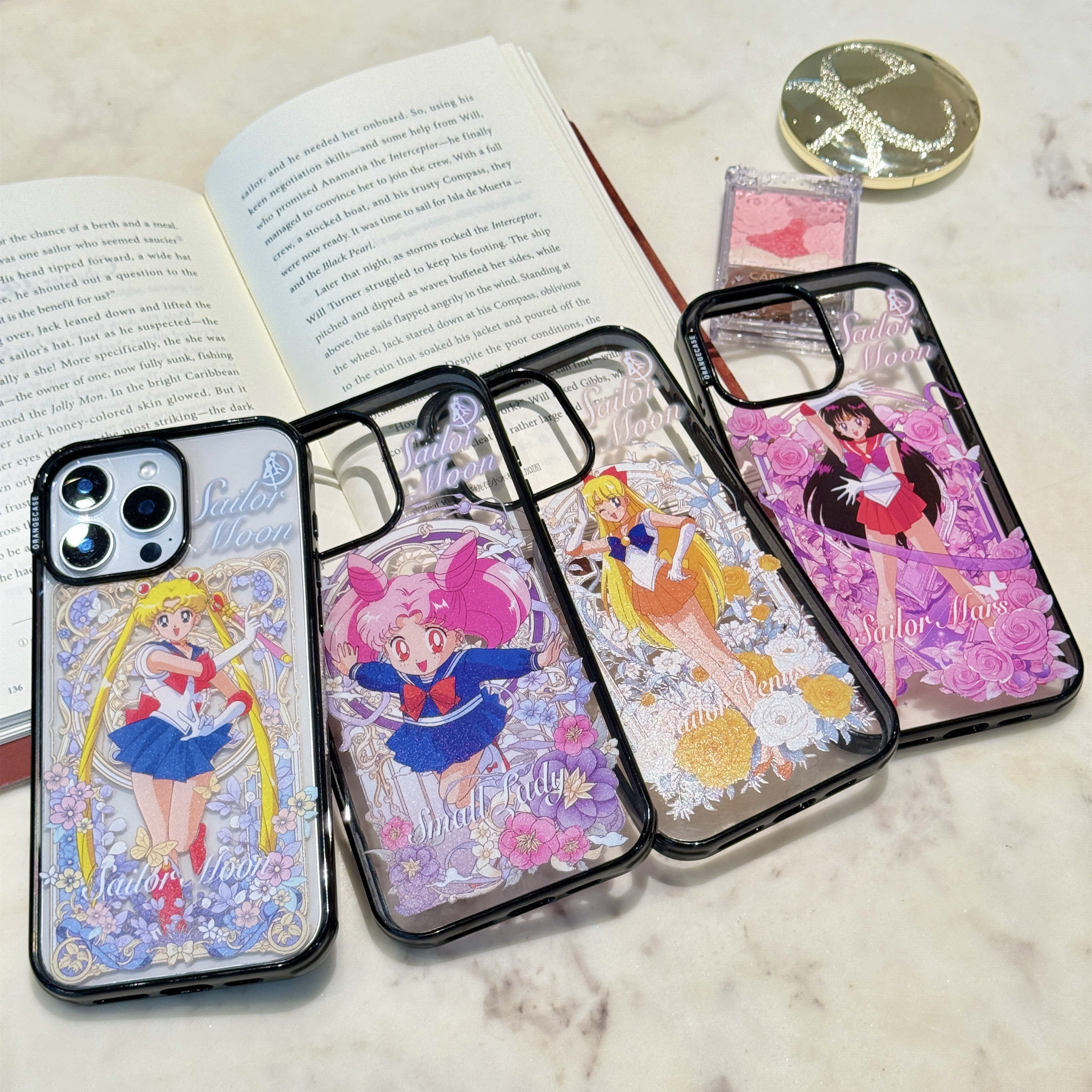 日本限量版可爱美少女战士适用iPhone17ProMax手机壳泡泡骚苹果15/14PM软壳防摔16pro外壳卡通水冰月17透明壳