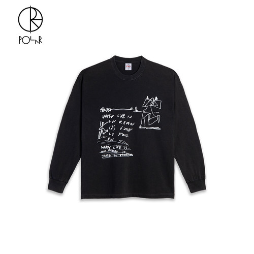 PolarSkateCo26新品涂鸦长袖