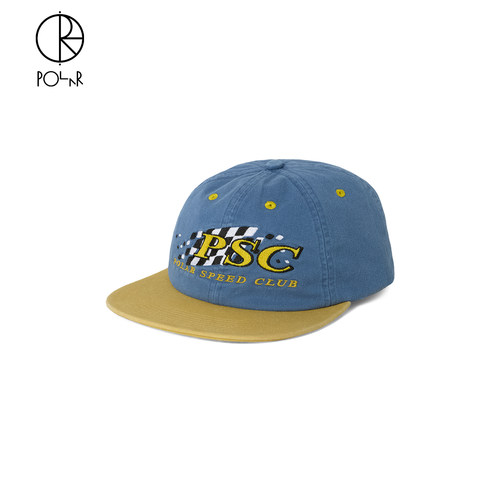 PolarSkateCo刺绣拼接鸭舌帽