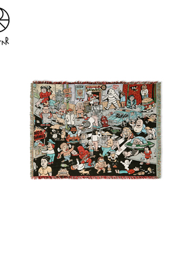 Polar Skate Co Street Corner Throw 户外趣味个性满印潮酷地毯