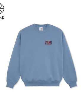Polar Skate Co Earthquake Dave Crewneck 刺绣Logo加绒圆领卫衣