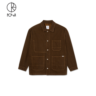 Hickory Stripe Ezra 多口袋休闲夹克外套 Polar Jacket Skate