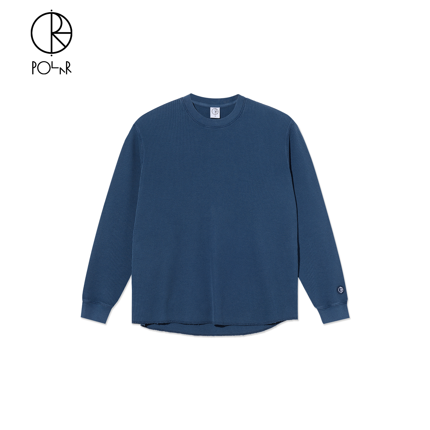 PolarSkateCo华夫格长袖T恤