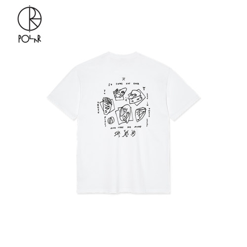 PolarSkateCo个性印花短袖T恤