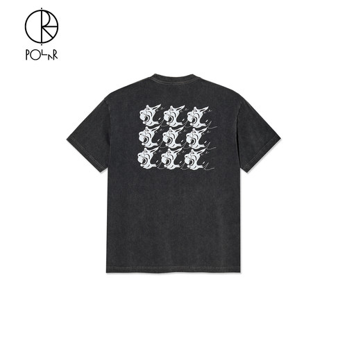 PolarSkateCo人物印花短袖T恤