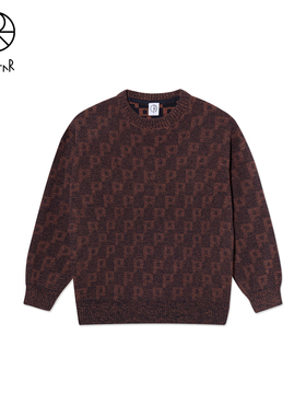 Polar Skate Co P Pattern George Sweater 复古提花毛衣针织衫男