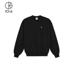 Patch Skate Crewneck 刺繡重磅滑板廓形圓領(lǐng)衛(wèi)衣男 Polar