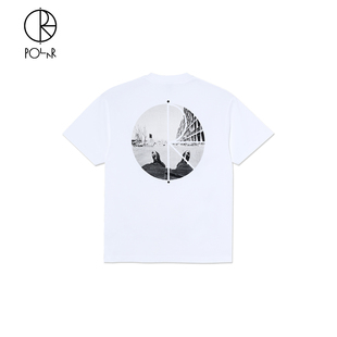 Happy Sad 笑脸哭脸填充印花短袖 Skate Tee Logo Polar Fill