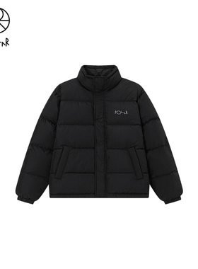 Polar Skate Co Basic Puffer 冬季休闲加厚立领短款羽绒服外套男