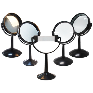 光学透镜及支架曲面镜棱镜配底座凹凸透镜凹凸面镜三棱镜支架大号10cm小学科学初中物理光学实验器材教学仪器