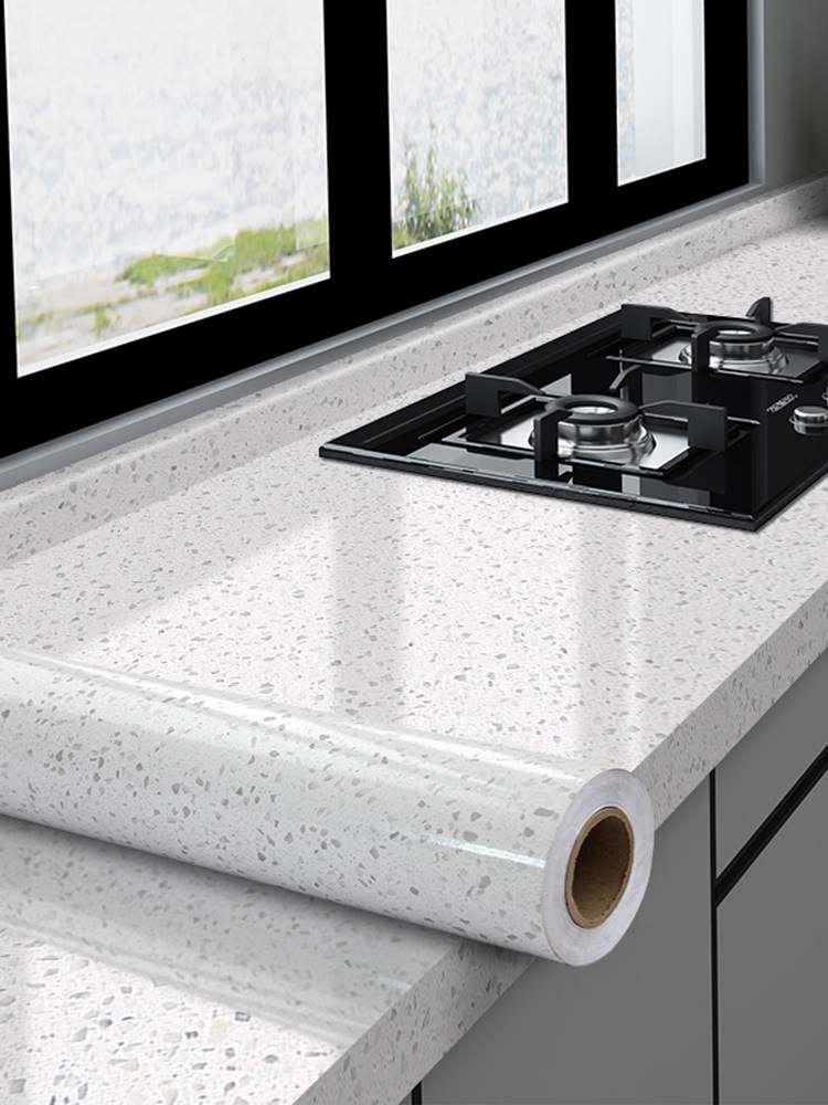 厨房防油贴纸耐高温防火防水自粘灶台台面80宽加厚烟台防油烟墙贴