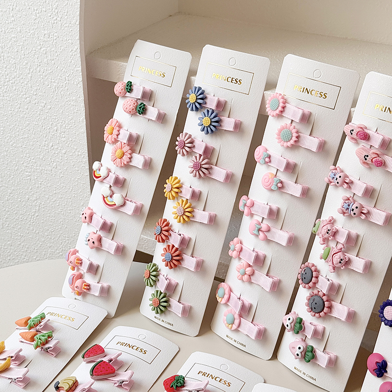 可爱卡通儿童小号刘海碎发夹