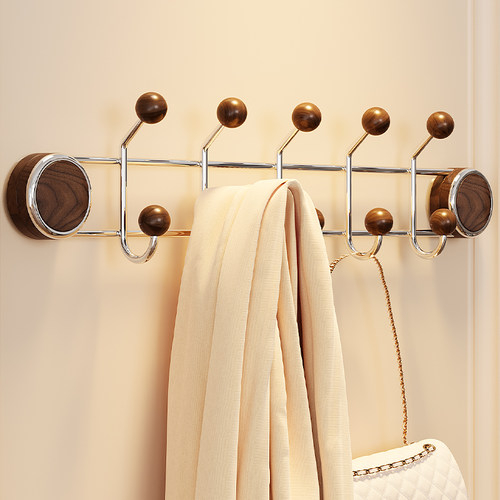 旋转吸盘挂钩高颜值入户门后免打孔挂衣架浴室厨房无痕挂衣服包钩