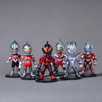 超人迪迦赛罗奥特曼手办盲盒