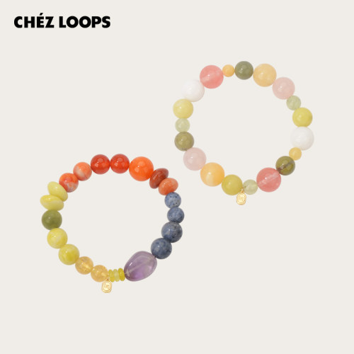 CHEZ LOOPS水果软糖多宝蜜糖果子手链 戚薇同款原创小众设计手串