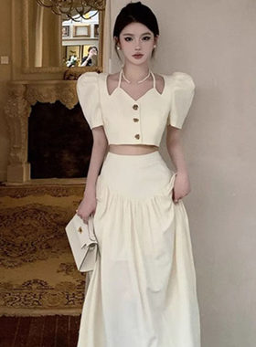 两件套有里布高级感小香风精致绝美显瘦法式气质名媛穿搭1473