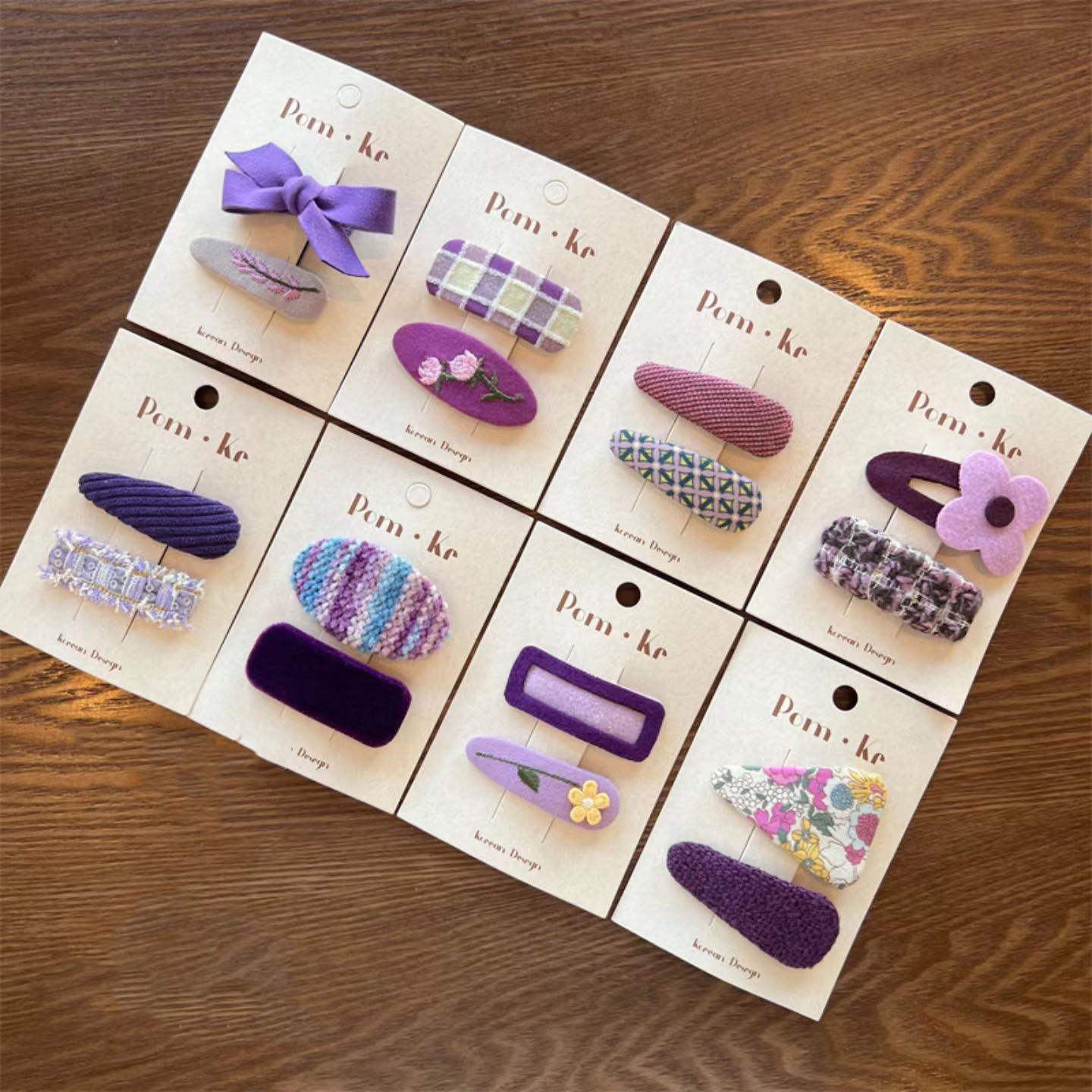 卷糖果儿童发饰韩版紫色格纹蝴蝶结发夹女童甜美花朵丝绒碎发BB夹,童装/婴儿装/亲子装,发饰,淘宝优惠券,粉丝福利购,淘宝优惠卷