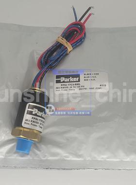 美国原装进口传感器控制器开关PARKER派克压力PPSI-17C3-RW