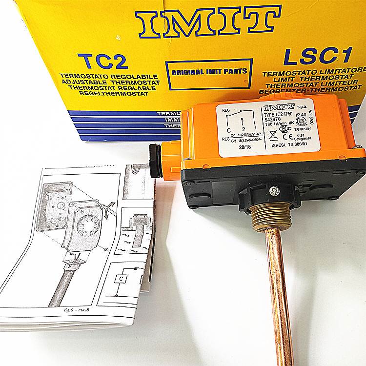 意大利依米特IMIT可调温度控制器 TC2 1750 542470 0-90度温控器