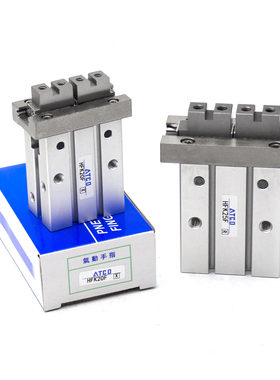 底部安装气动手指气缸HFK6F/HFZ16F/10F/20F/25F/32F/40F