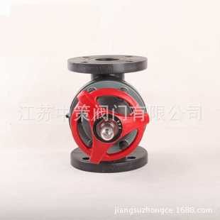 G41F PVC隔膜阀石油化工塑料法兰隔膜阀 6S手动FRPP塑料闸阀 UPVC