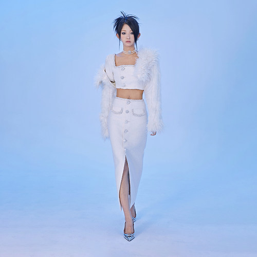 dietgrrrl毛呢2023冬小香风套装