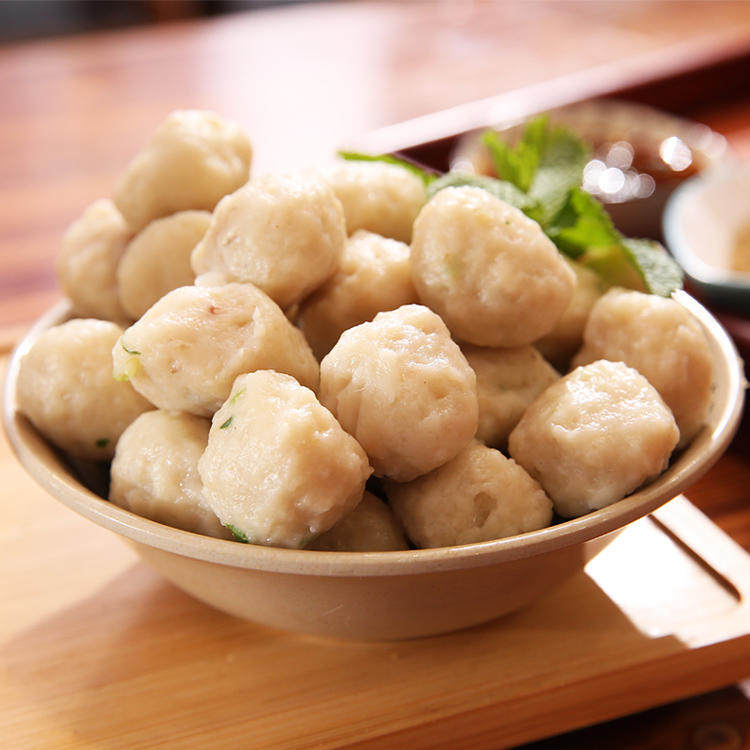 温州特产小吃鱼丸鱼羹海鲜火锅食材苍南霞关海鲜零食鱼圆手工丸子