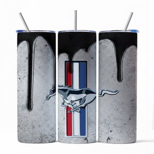 FordMustang福特野马保温杯不锈钢车载网红水杯保冷保热tumbler