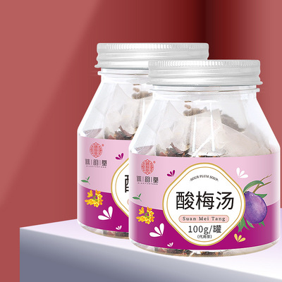 谯韵堂酸梅汤100g/罐装三角包