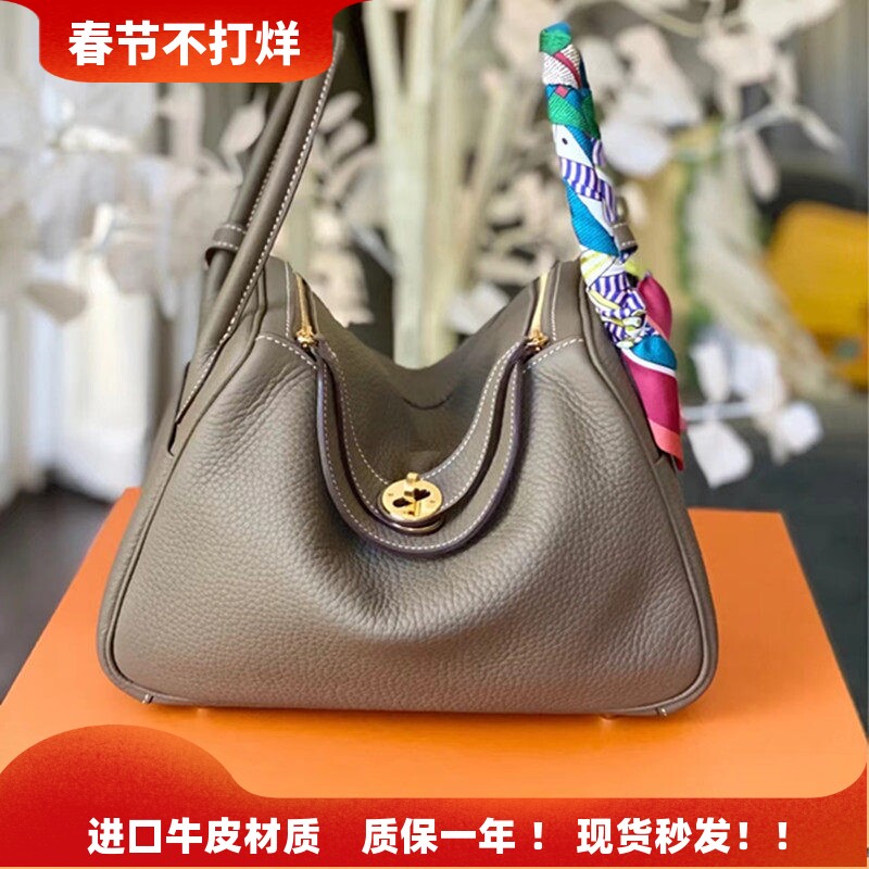 琳迪包医生包真皮女包大容量腋下包2026新款单肩手提枕头包药箱包