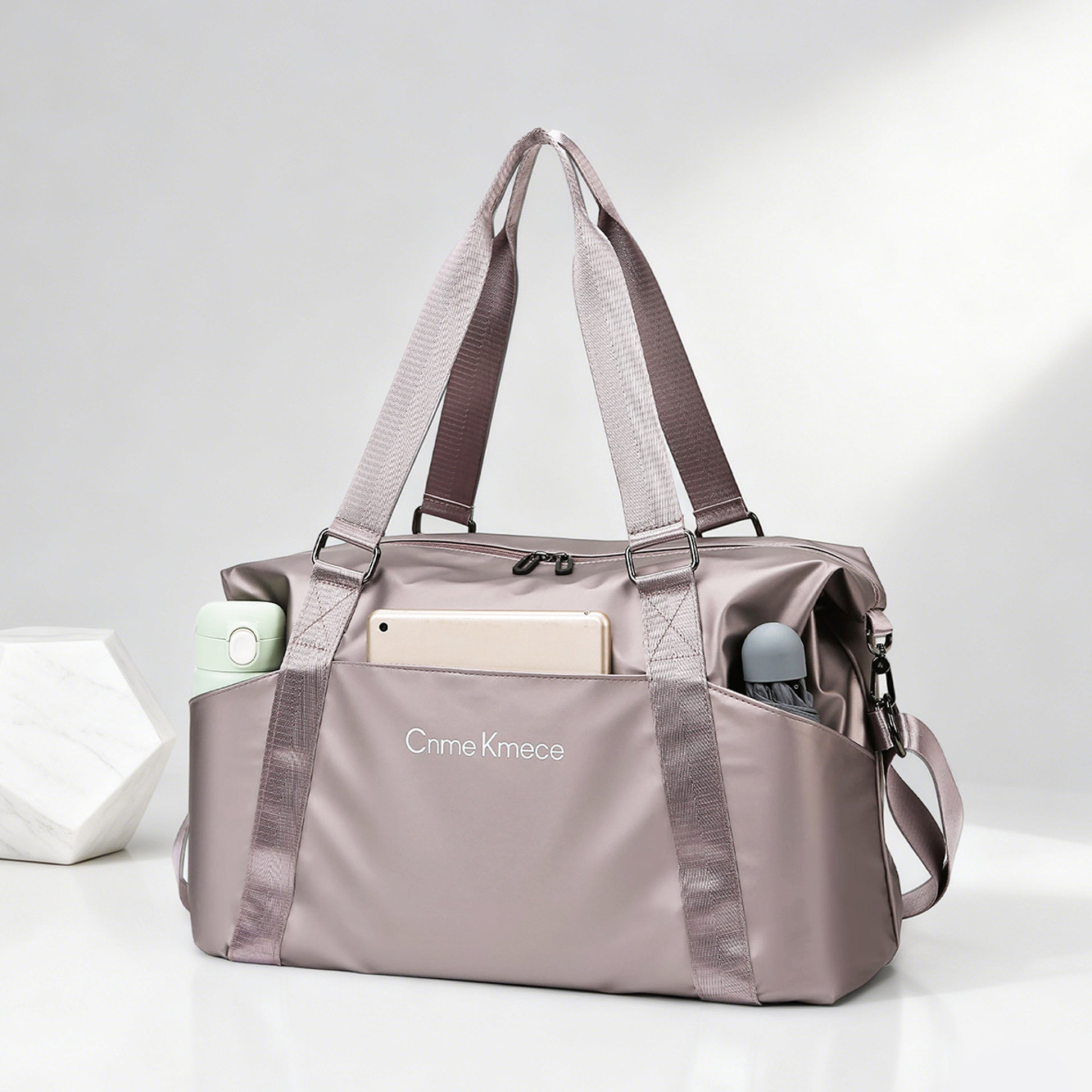 大容量短途旅行包男女出差登机包行李袋干湿分离运动健身包斜挎包