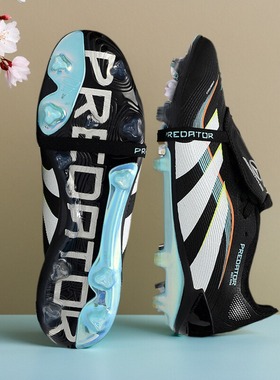 猎鹰25代2025新款PREDATOR LEAGUE FT TURF大鞋舌足球鞋男子低帮