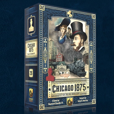 [正版]芝加哥1875：巨肩之城2025中文版1-4单多人经典德式游戏